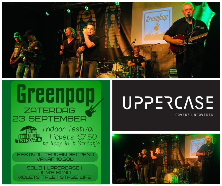 Zaterdag 23 September 2023 - UpperCase Coverband Live On Stage