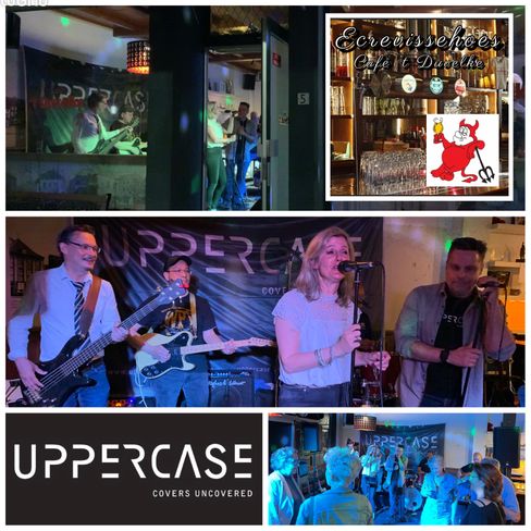 Zaterdag 4 Juni 2022 - UpperCase Coverband Live On Stage