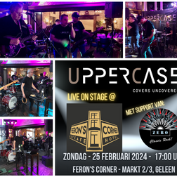 Zondag 25 Februari 2024 - UpperCase Coverband Live On Stage